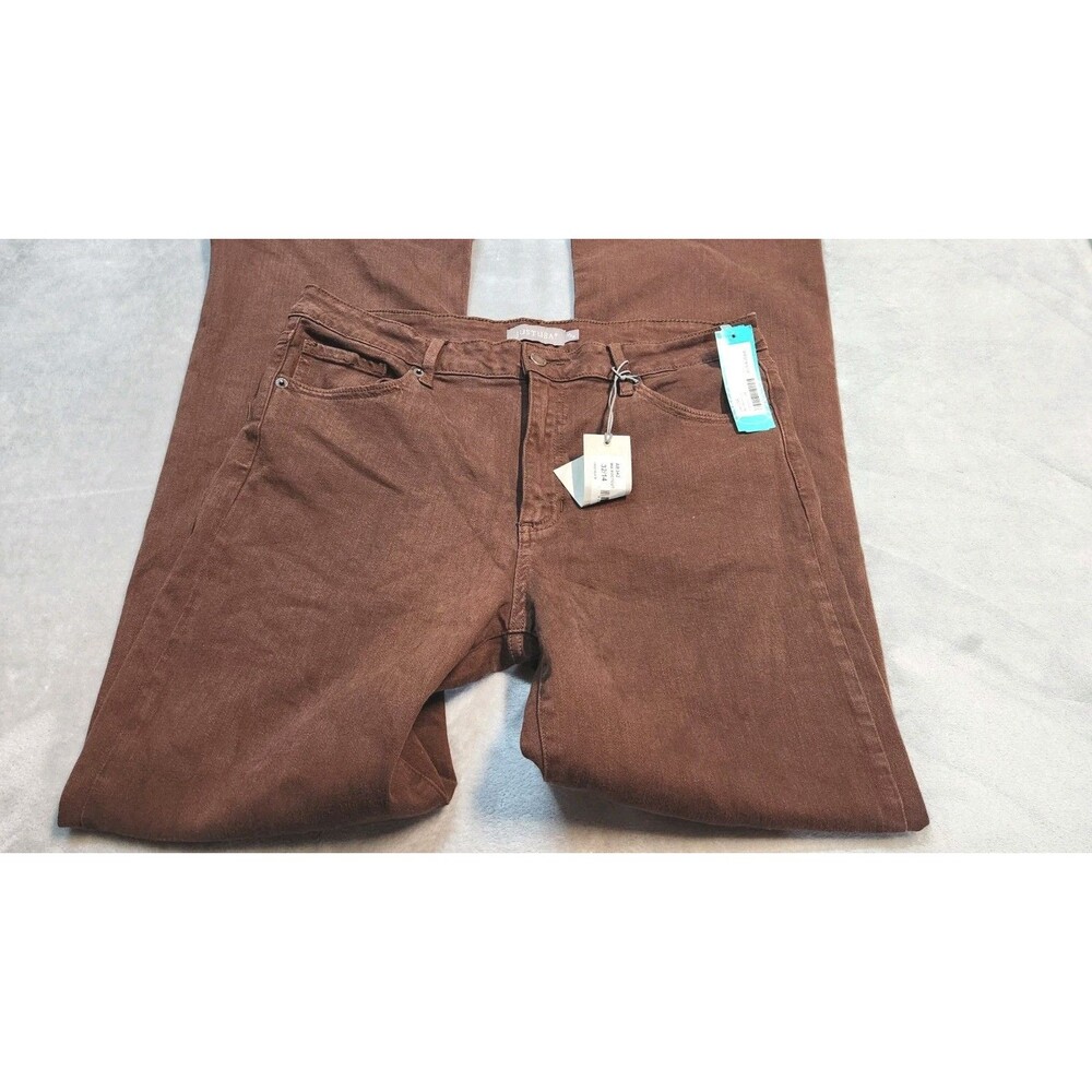 Just USA Womens Amber Brown Bootcut Women’s 32/14 Jeans NWT Boho